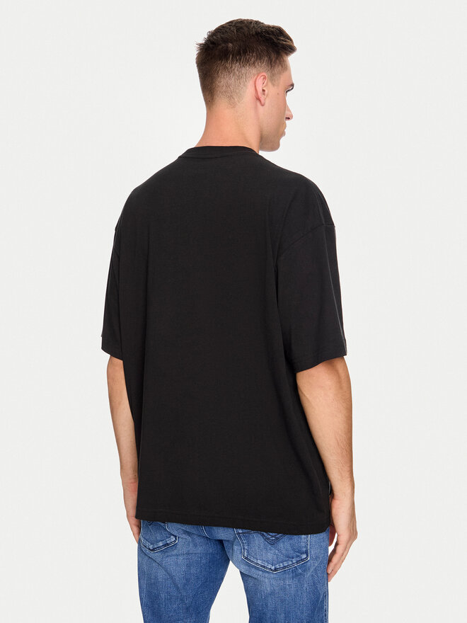 REPLAY Replay Marškinėliai MMG340.000.23454 Juoda Oversize