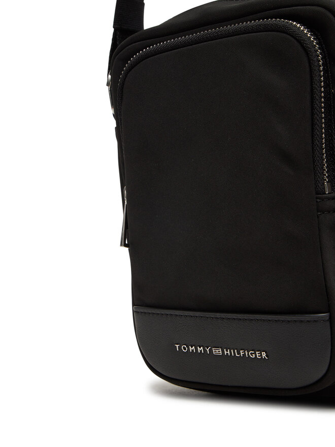 Tommy Hilfiger Τσαντάκι Tommy Hilfiger Th Business Mini Reporter AM0AM13190 Μαύρο