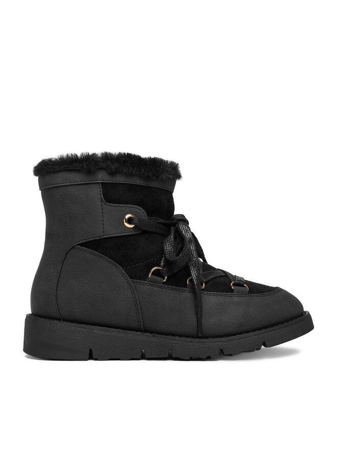 DeeZee Μπότες Χιονιού DeeZee 17125-1-BLACK PU Μαύρο