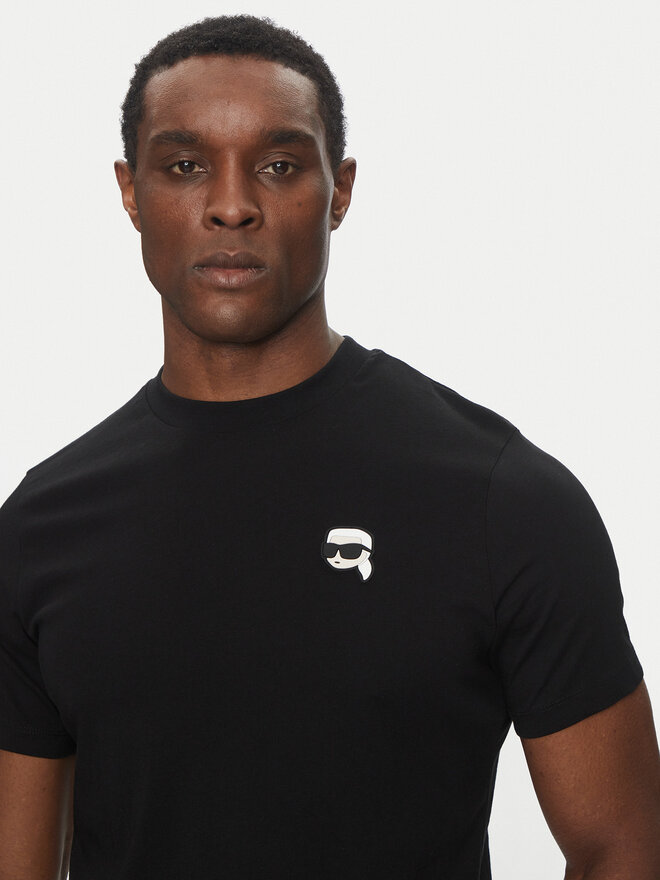 KARL LAGERFELD KARL LAGERFELD T-Shirt 755710 500224 Μαύρο Regular Fit