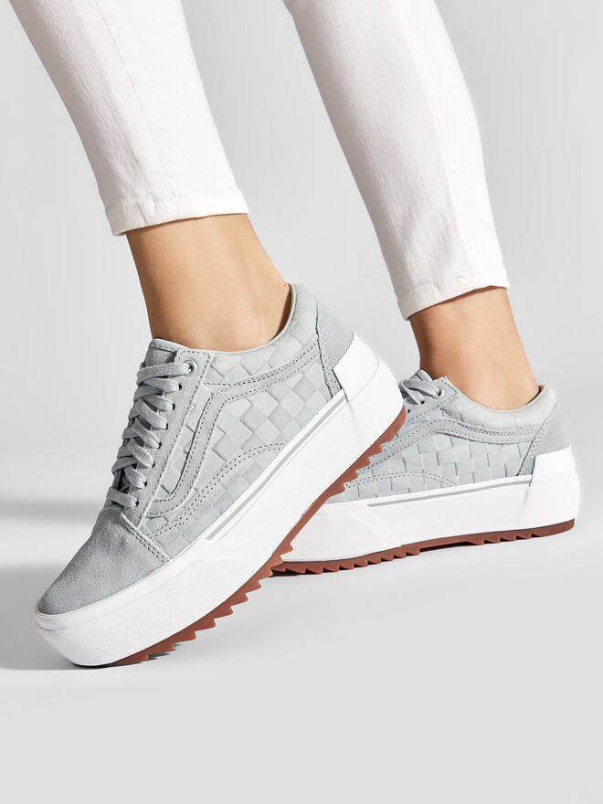 Vans Sneakers aus Stoff Vans Old Skool Stacked VN0A4U15A471 Grau