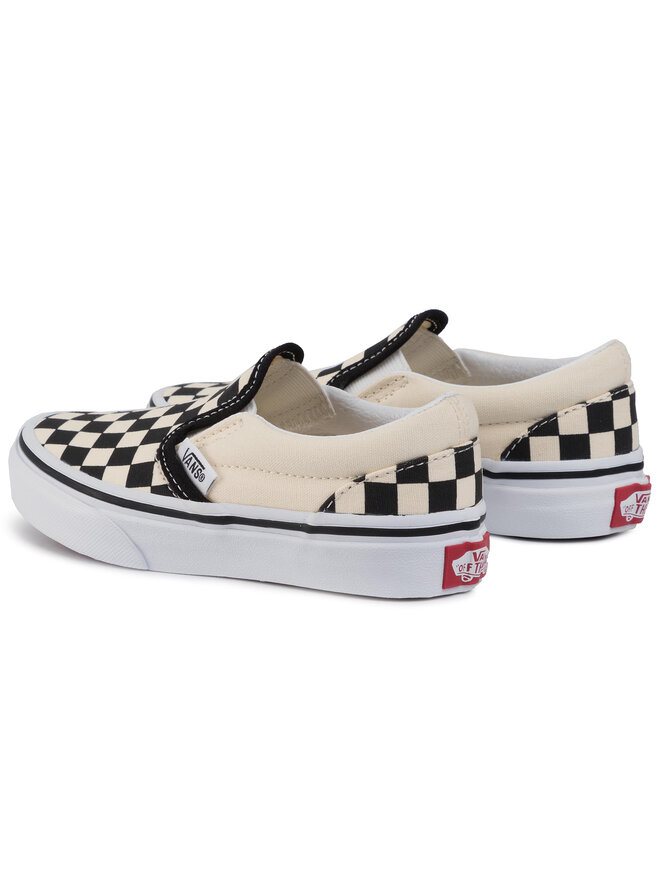 Vans Teniși Vans Classic Slip-On VN000ZBUEO11 Alb