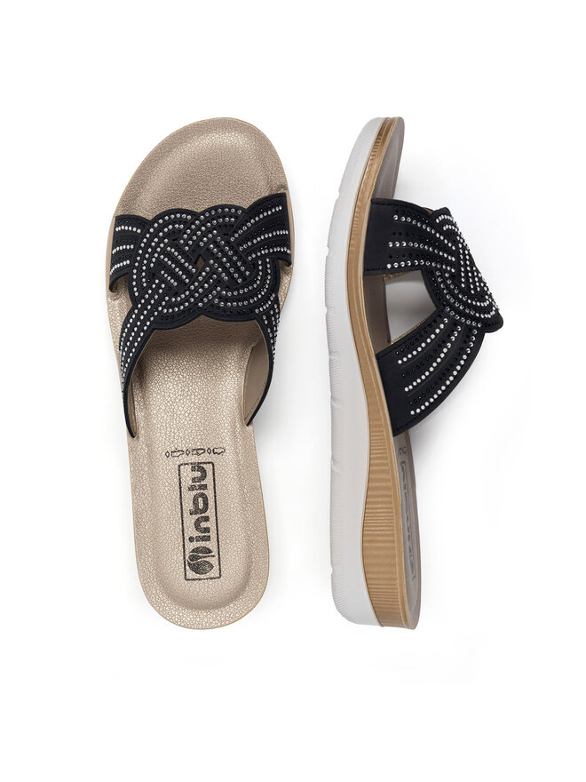 Inblu Şlapi Inblu BVAX0100 Negru