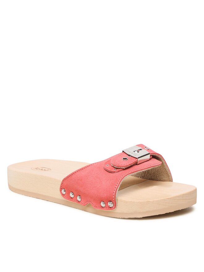 Scholl Pantoletten Scholl PESCURA FLAT FLEX Rot