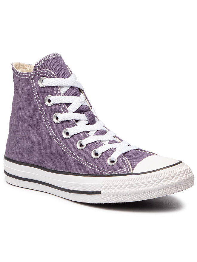 Trampki Converse Ctas Hi 163352C Fioletowy eobuwie .pl
