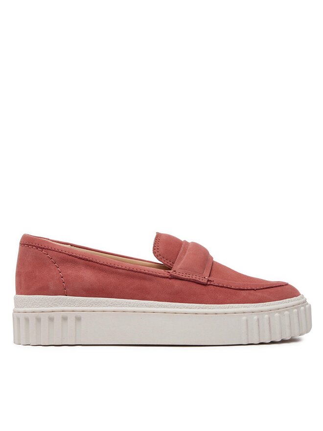 Clarks Félcipő Clarks Mayhill Cove 26176652 Rózsaszín