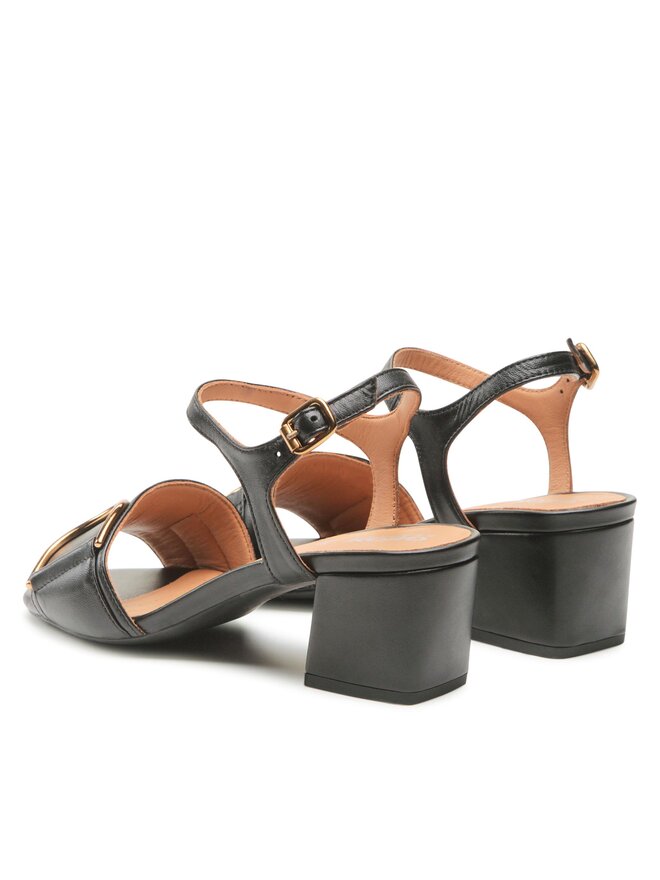 Geox Sandalen Geox D New Eraklia 50 D35RNB000TUC9999 Schwarz