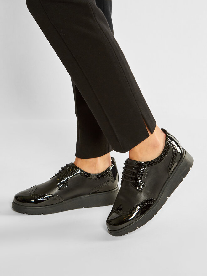 Geox Oxfords Geox D Arlara I D04LCI 08502 C9999 Μαύρο