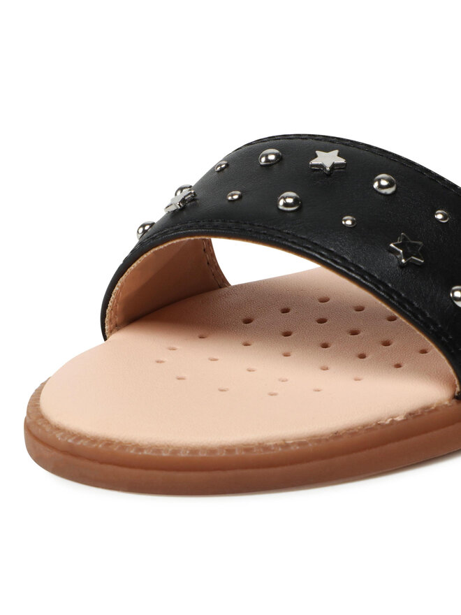 Geox Sandály Geox J S.Karly G. H J2535H 000BC C9999 S Černá