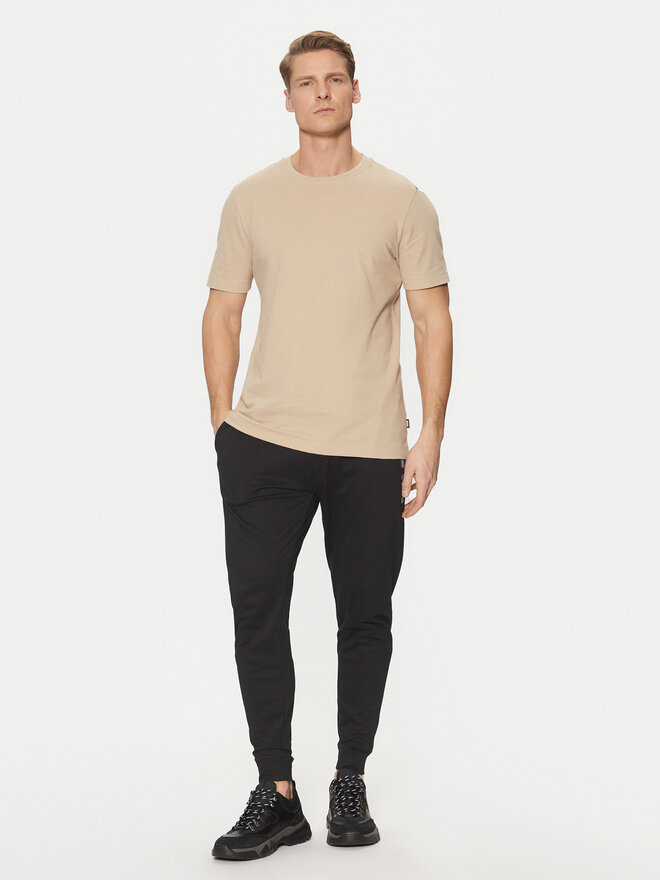 BOSS BOSS Camiseta Tiburt 240 50452680 Beis Regular Fit