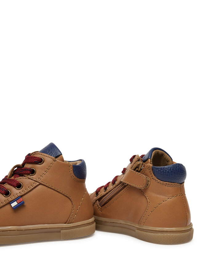 Tommy Hilfiger Μποτίνια Tommy Hilfiger T1X9-33623-0092 Καφέ