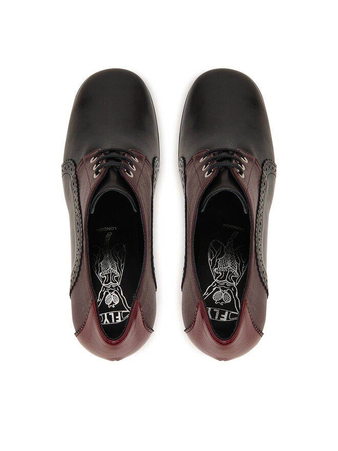 Fly London Туфлі Fly London Evarfly P145562000 Бордовий