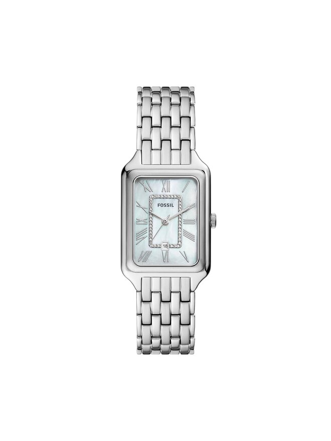 Fossil Zegarek Fossil Raquel ES5306 Srebrny