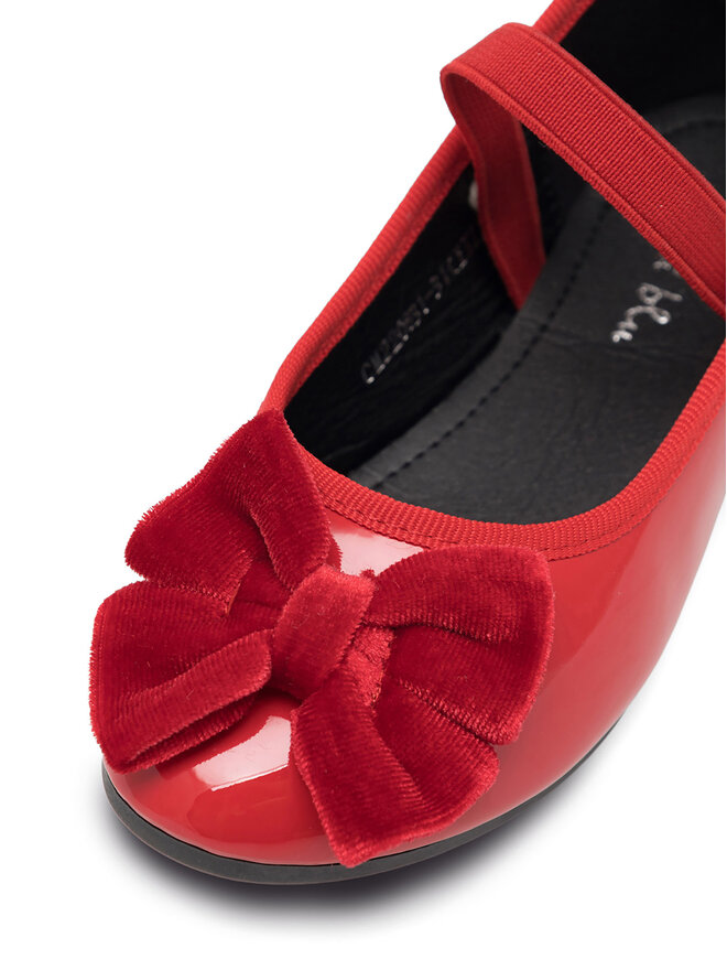 Nelli Blu Baleríny Nelli Blu CM220831-31(III)DZ Červená