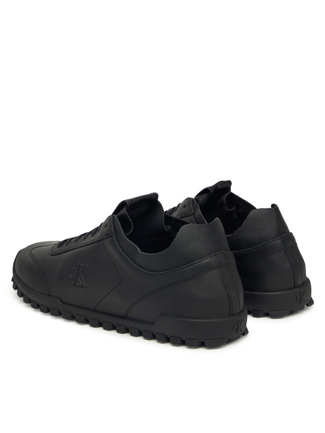 Calvin Klein Zapatillas Calvin Klein Low Profile Runner Lth Mg YW0YW02049 Negro