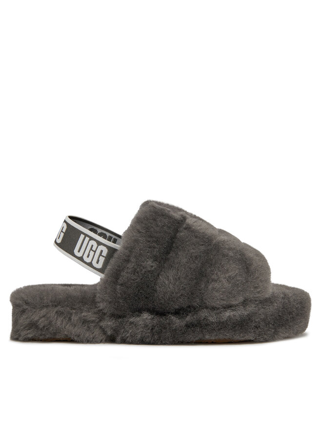 Ugg Παντόφλες Σπιτιού Ugg K Fluff Yeah Slide 1098494K Γκρι