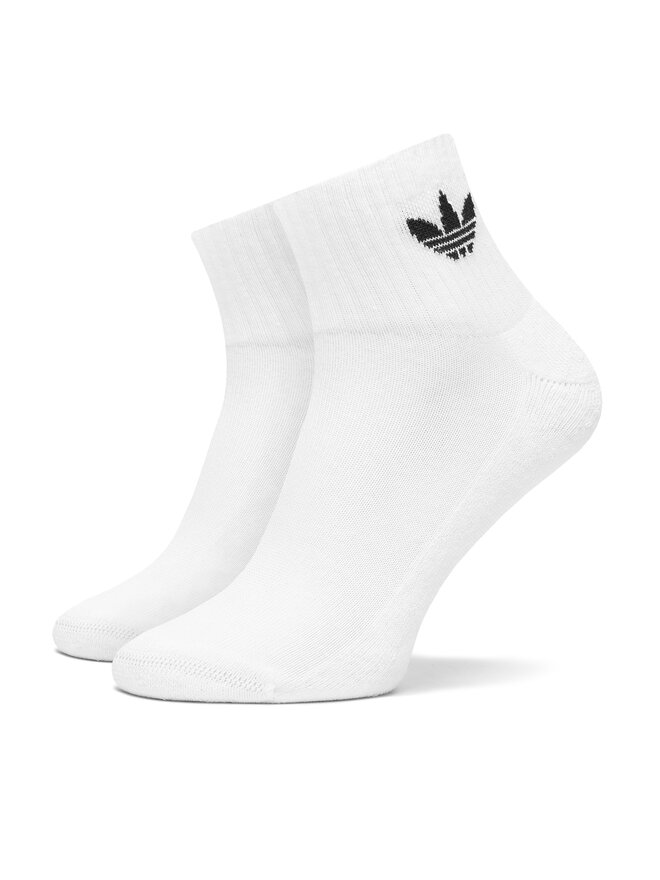adidas Комплект 6 чифта къси чорапи унисекс adidas IJ5627 Бял