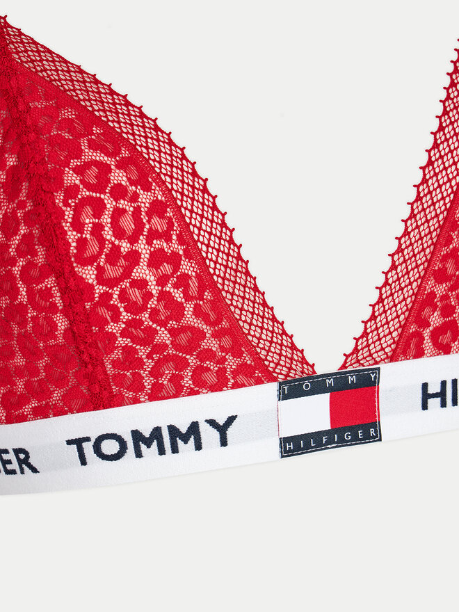 Tommy Hilfiger Tommy Hilfiger Trikotni nedrček UW0UW05610 Rdeča
