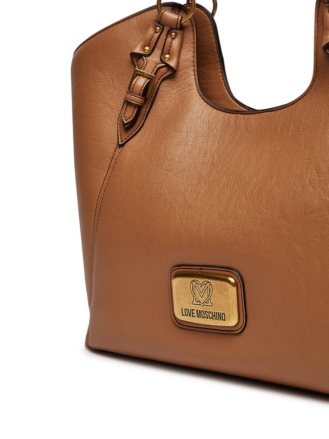 LOVE MOSCHINO Τσάντα LOVE MOSCHINO JC4270PP0LKB0208 Καφέ