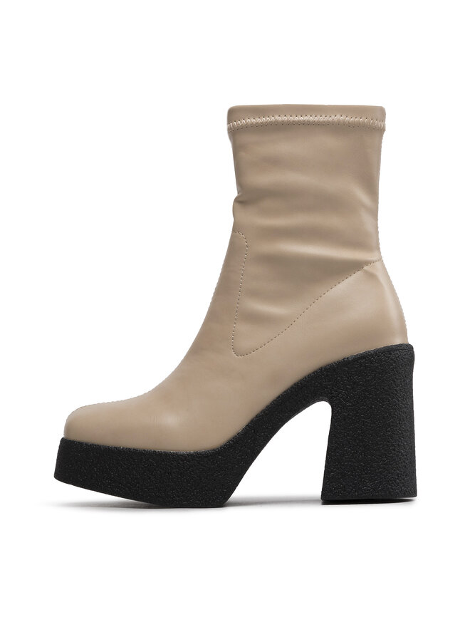 DeeZee Členková obuv DeeZee ZAL96063T-3 Béžová