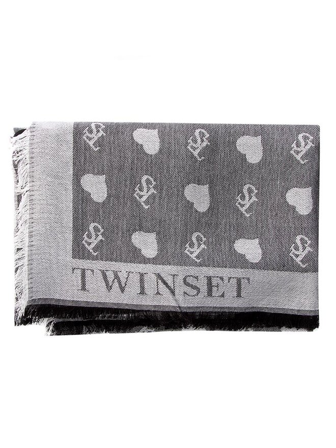 TWINSET Tuch TWINSET Sciarpa OA7T75 Grau
