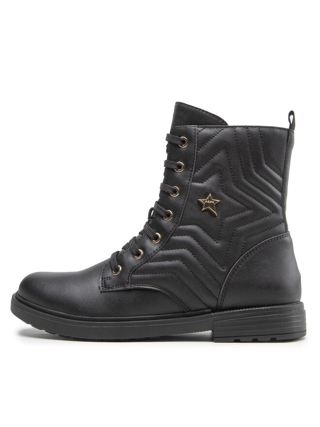 Geox Čizme Geox J Eclair G. N J269QN 000BC C9999 D Crna
