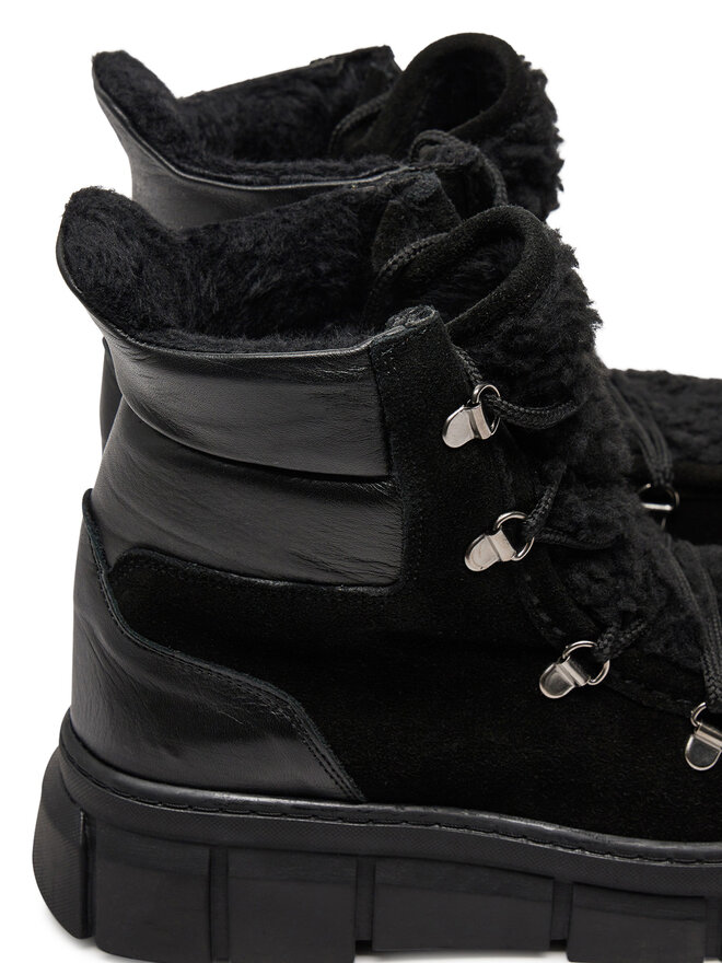 Piazza Schnürstiefeletten Piazza 990503 Schwarz