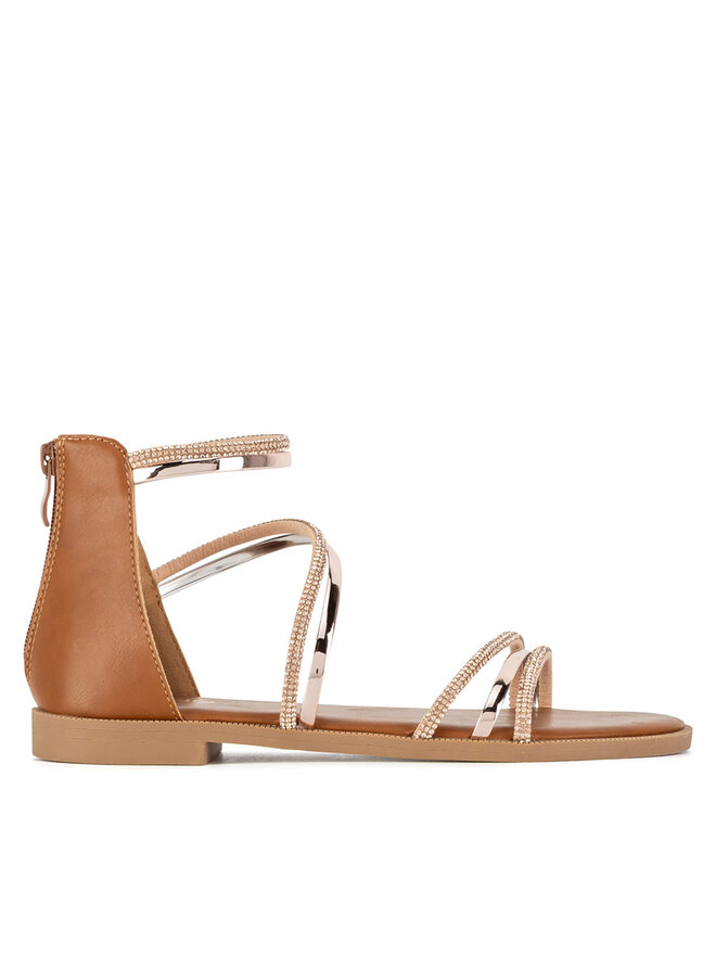 JENNY Σανδάλια JENNY SF127-01 Καφέ