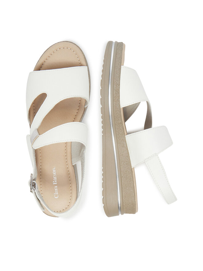 Clara Barson Sandalen Clara Barson WS2506-04 Weiß