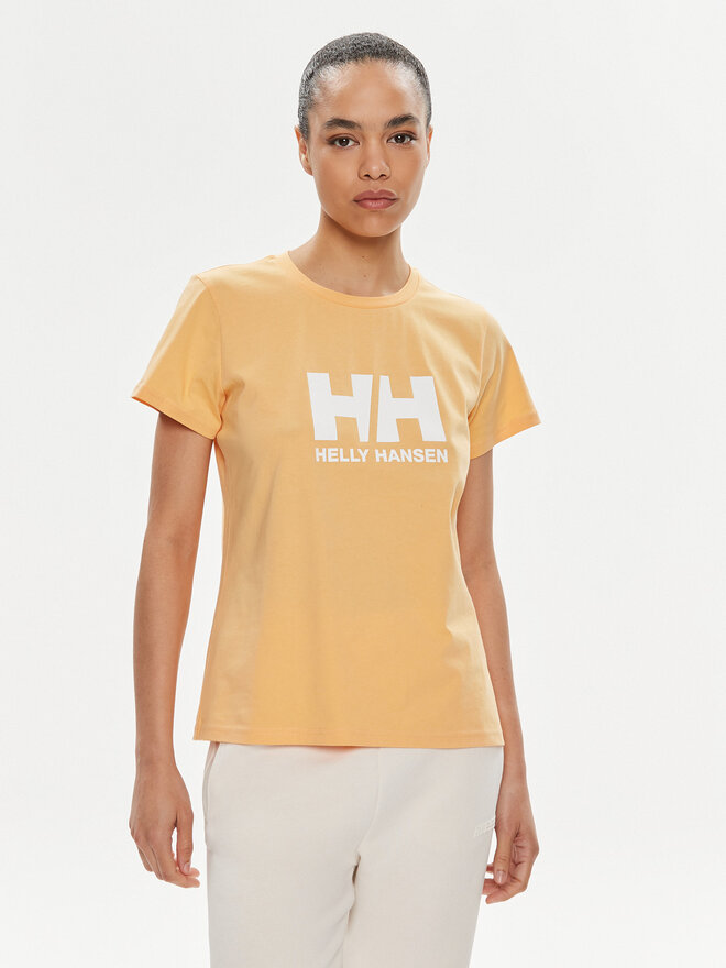 Helly Hansen Helly Hansen Póló W Hh Logo T-Shirt 2.0 34465 Narancssárga Regular Fit