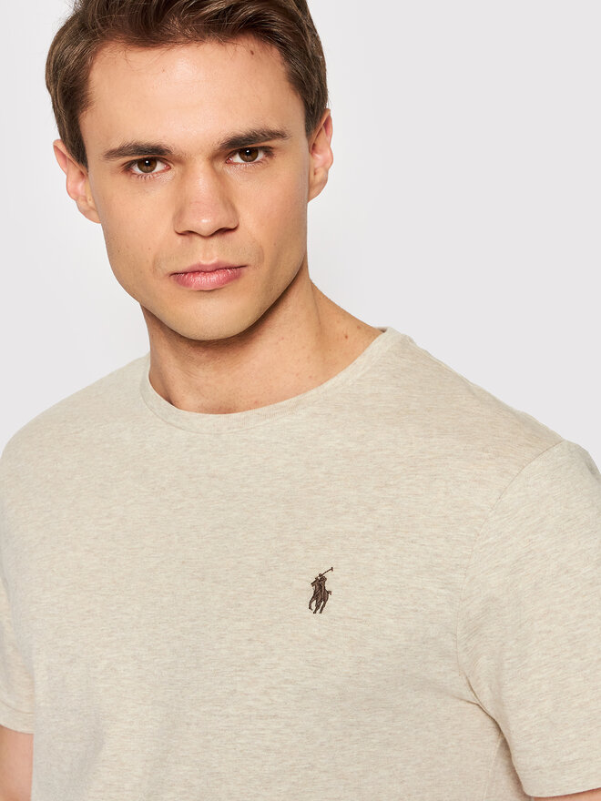 Polo Ralph Lauren Polo Ralph Lauren Футболка 710671438203 Бежевий Slim Fit