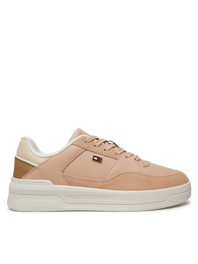 Tommy Hilfiger Sneakersy Tommy Hilfiger Essent Basket FW0FW08615 Różowy