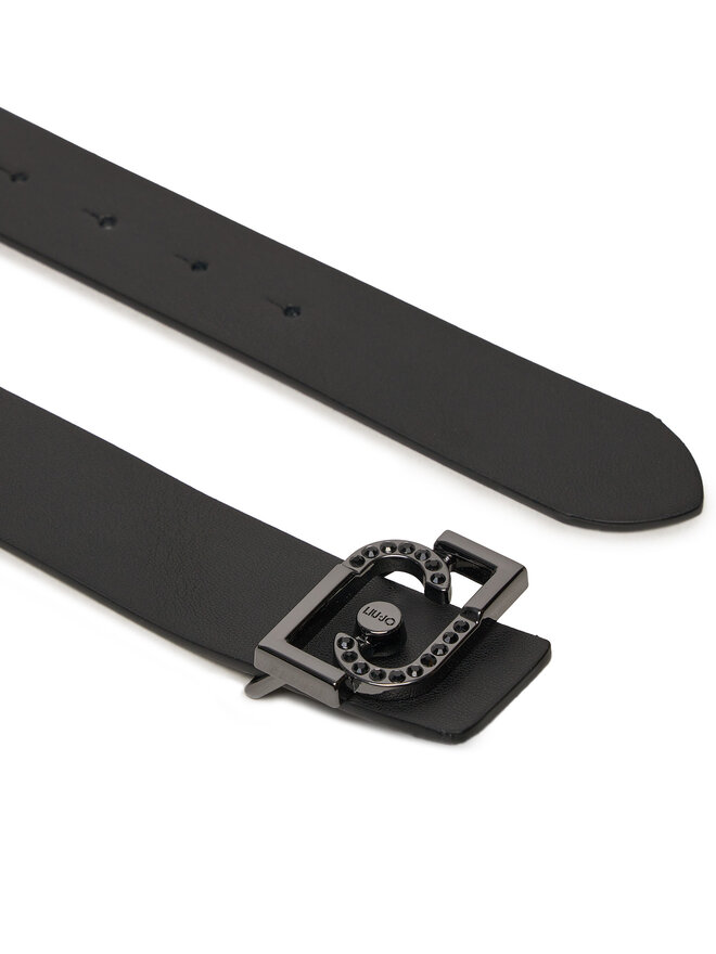Liu Jo Dámsky opasok Liu Jo Ecs Hips Belt 3.5 AF4312 E0002 Čierna