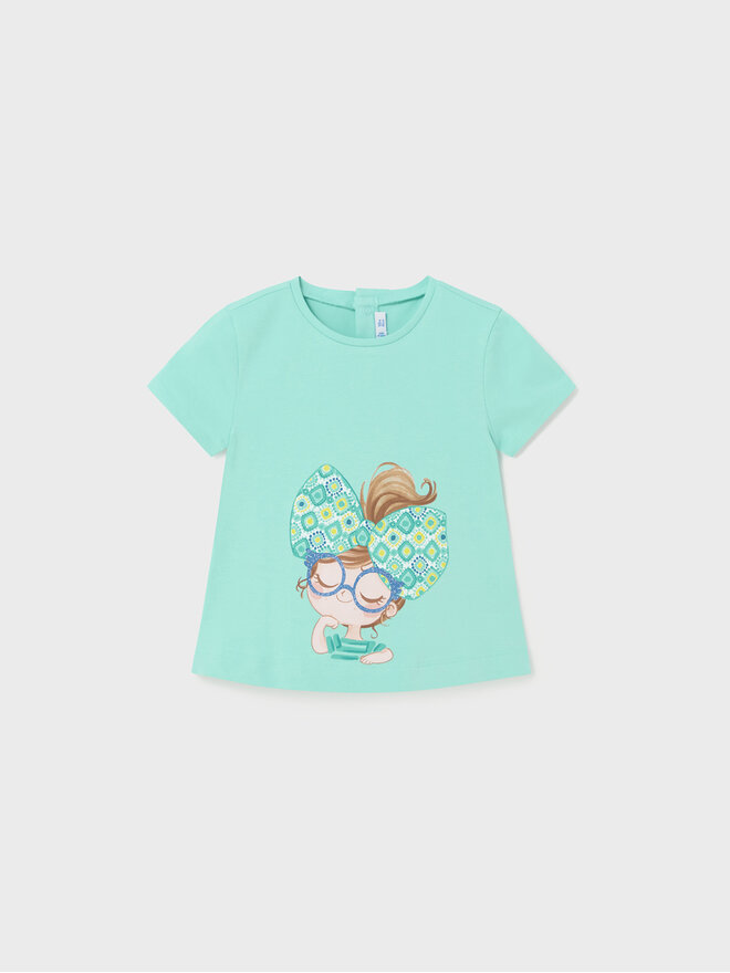 Mayoral Mayoral Camiseta 1014 Azul Regular Fit