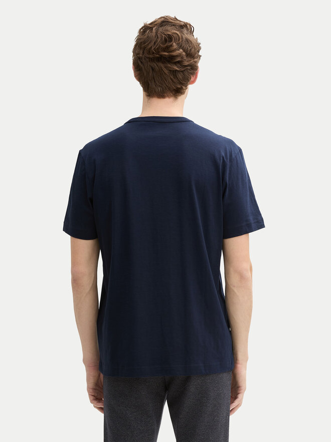 Tom Tailor Tom Tailor Marškinėliai 1045627 Tamsiai mėlyna Regular Fit