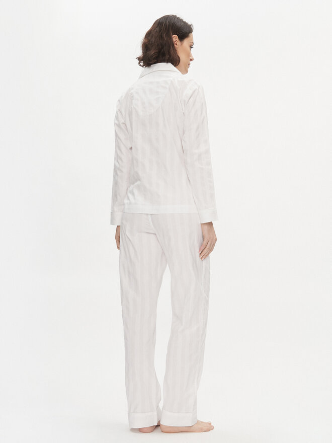 LAUREN RALPH LAUREN Lauren Ralph Lauren Pyjama ILN92305 Weiß Regular Fit
