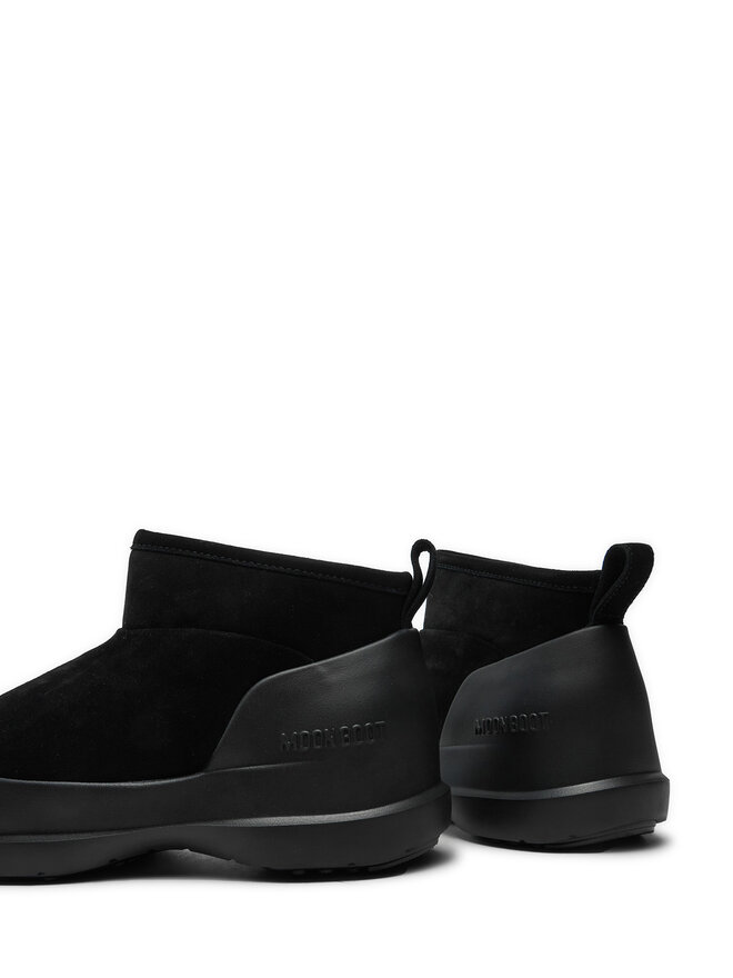 Moon Boot Μπότες Χιονιού Moon Boot Luna Low Suede Boot 80D2480040 Μαύρο