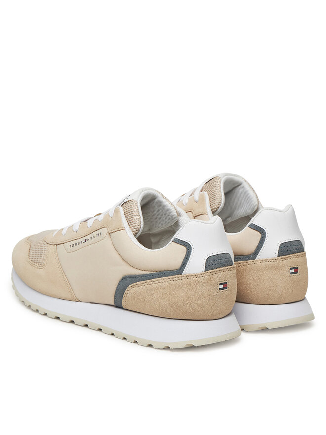 Tommy Hilfiger Сникърси Tommy Hilfiger New Eva Runner Summer Nylon Pop FM0FM05427 Бежов