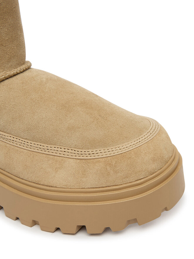 Tommy Hilfiger Апрески Tommy Hilfiger Real Shearling Pullon FW0FW08997 Бежов