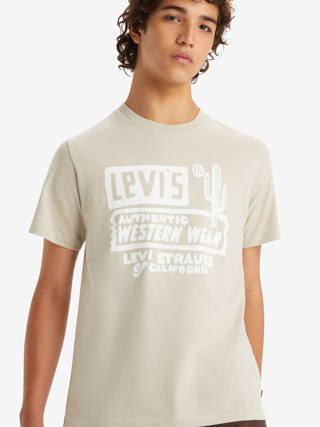 Levi's® Levi's® Camiseta Graphic 22491-1490 Beis Standard Fit