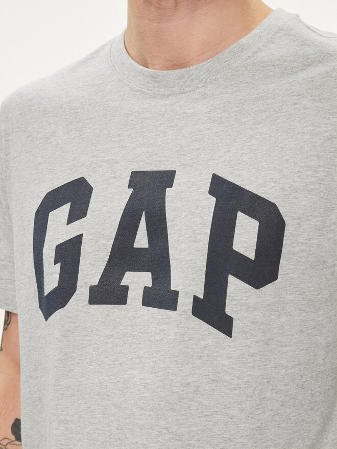 Gap Gap Camiseta 856659-00 Gris Regular Fit