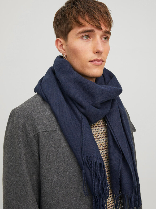 Jack&Jones Šallīte Jack&Jones 12140332 Tumši zils