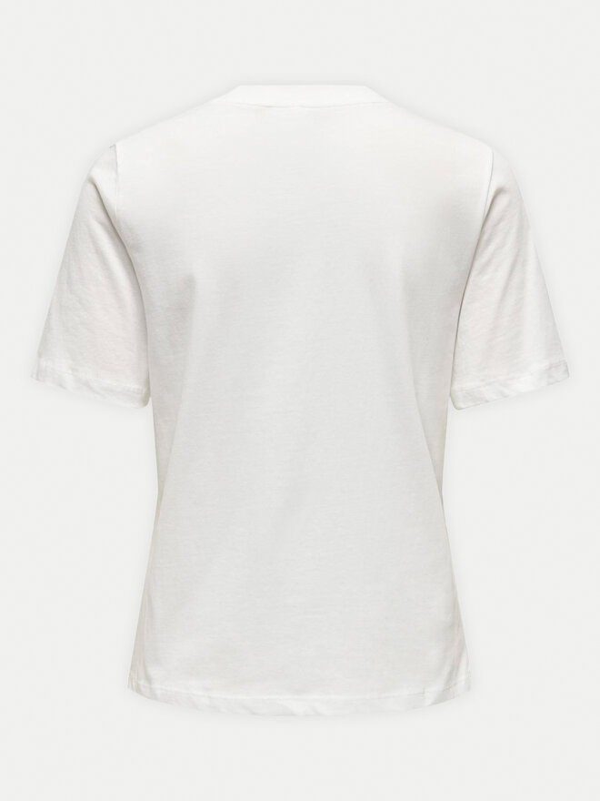 ONLY ONLY Camiseta Rosie 15332339 Blanco Regular Fit