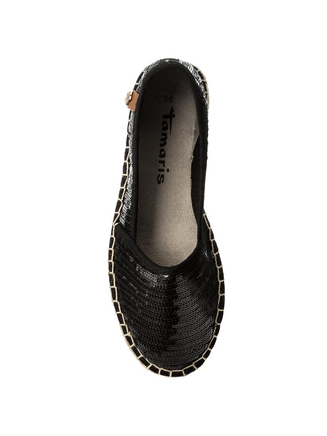 Tamaris Espadrilles Tamaris 1-24650-20 Schwarz
