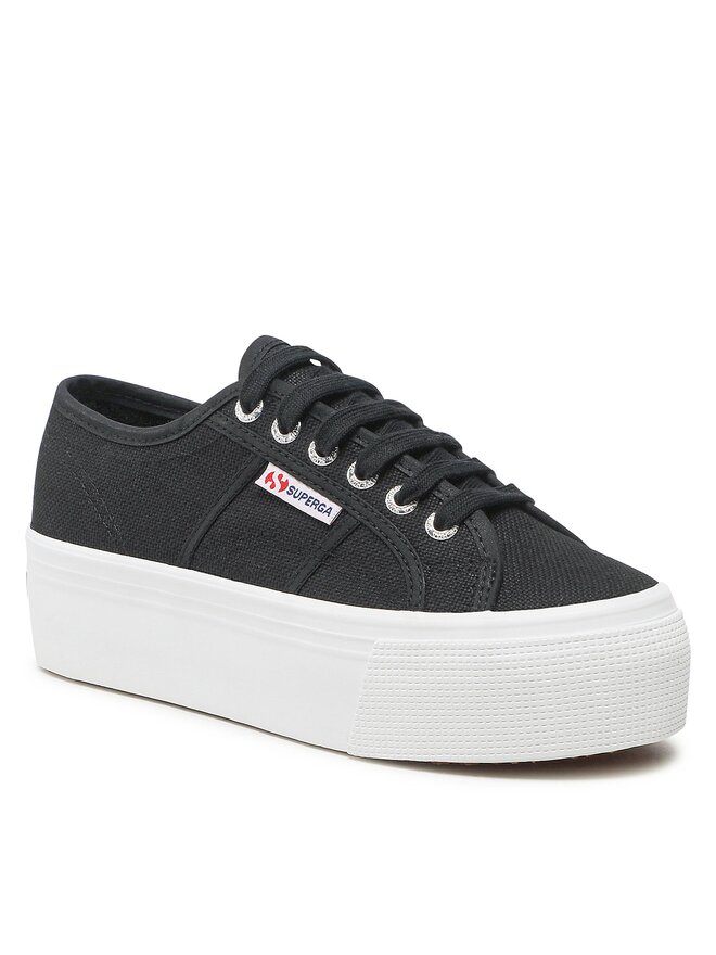Superga Kedai Superga 2790 Platform S9111LW Juoda