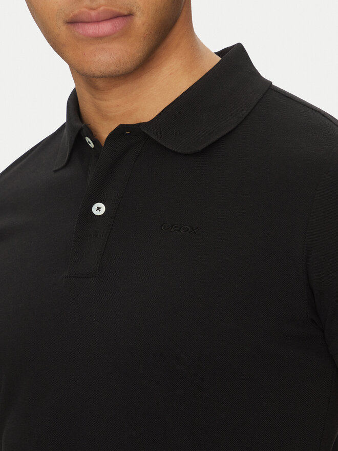 Geox Geox Polo M5511B T3240 F9000 Μαύρο Regular Fit