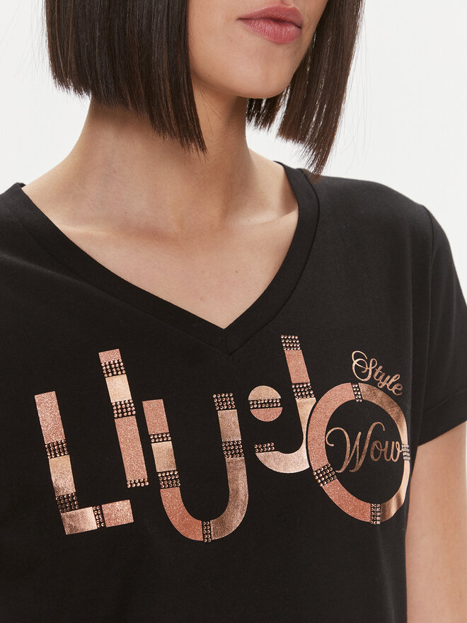 Liu Jo Liu Jo T-Shirt MF3338 JS923 Μαύρο Regular Fit