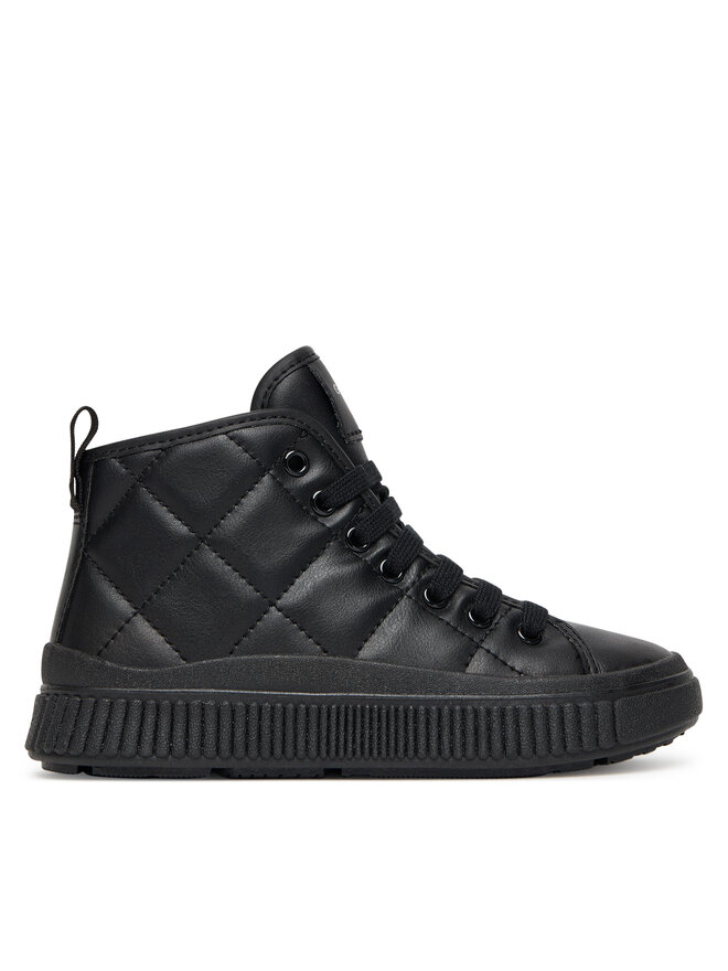 Geox Sneakersy Geox J Laquinny J56M3F 000BC C9999 S Černá