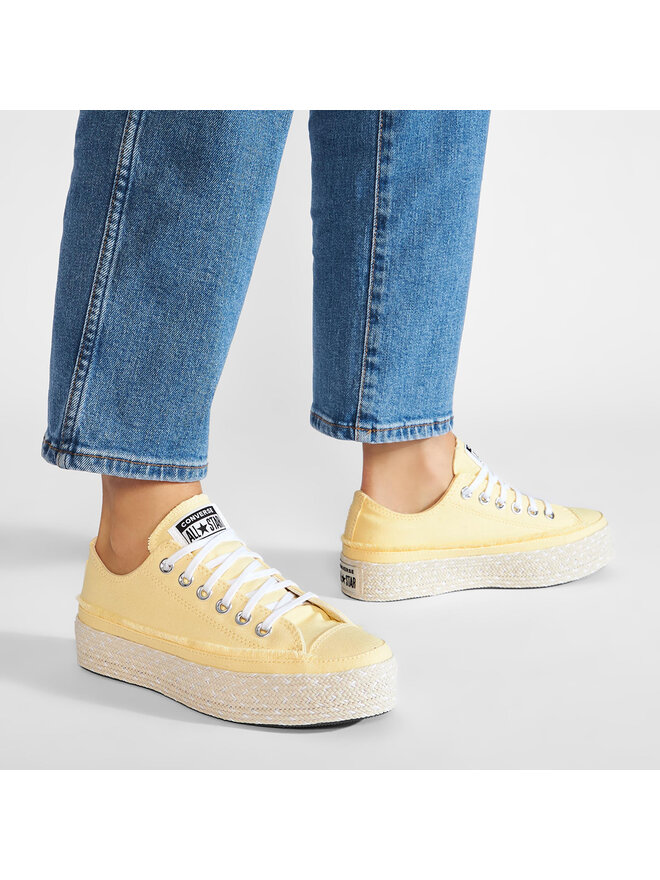 Converse Tenisówki Converse Ctas Espadrile Ox 570772C Żółty