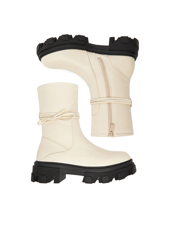 DeeZee Botines DeeZee 13105 3 Écru
